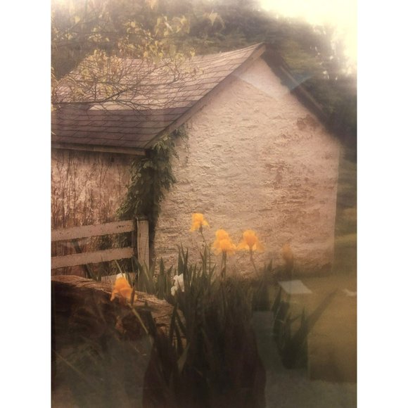 Framed Huddle Image, Spring House, Signed by Linda J. Huddle '91, Professionally - Picture 5 of 9